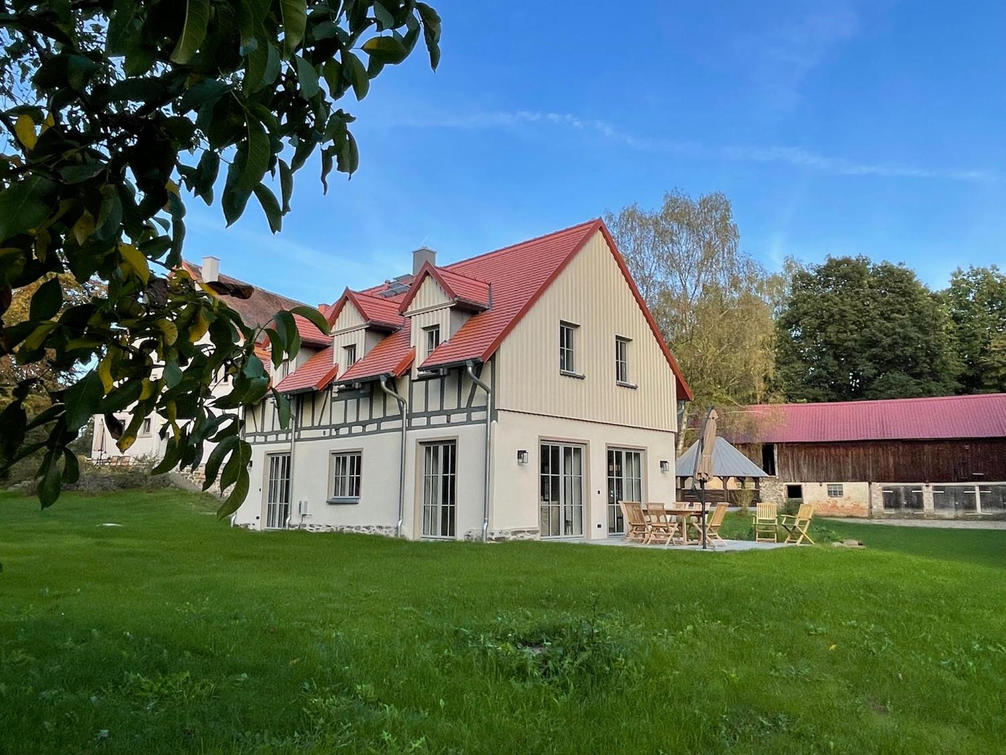 Schellnhof Forsthaus Am Waldrand Apartment Nidda Exterior foto